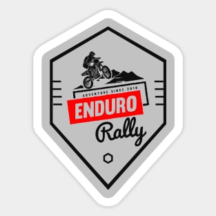 Motivation Quotes - Enduro rally Sticker